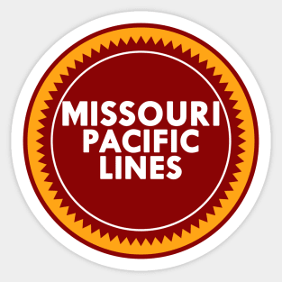 Missouri Pacific Railroad Sticker